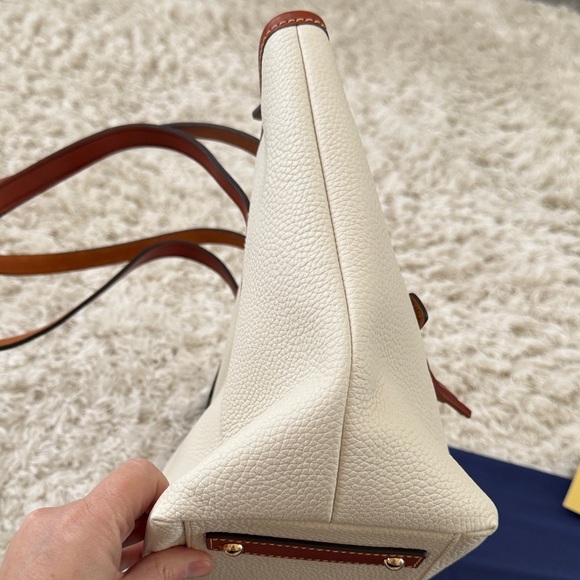 Dooney & Bourke Tan and Brown Tote Bag - Picture 6 of 9